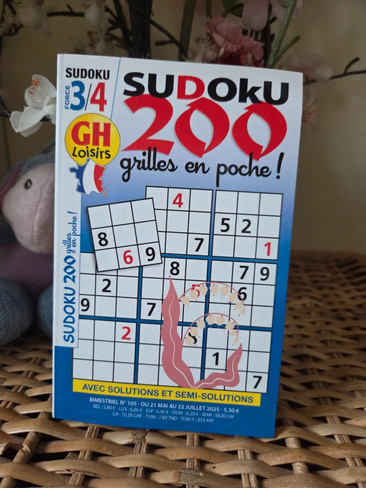 💜Sudoku 200 grilles en poche force 3/4 neuf